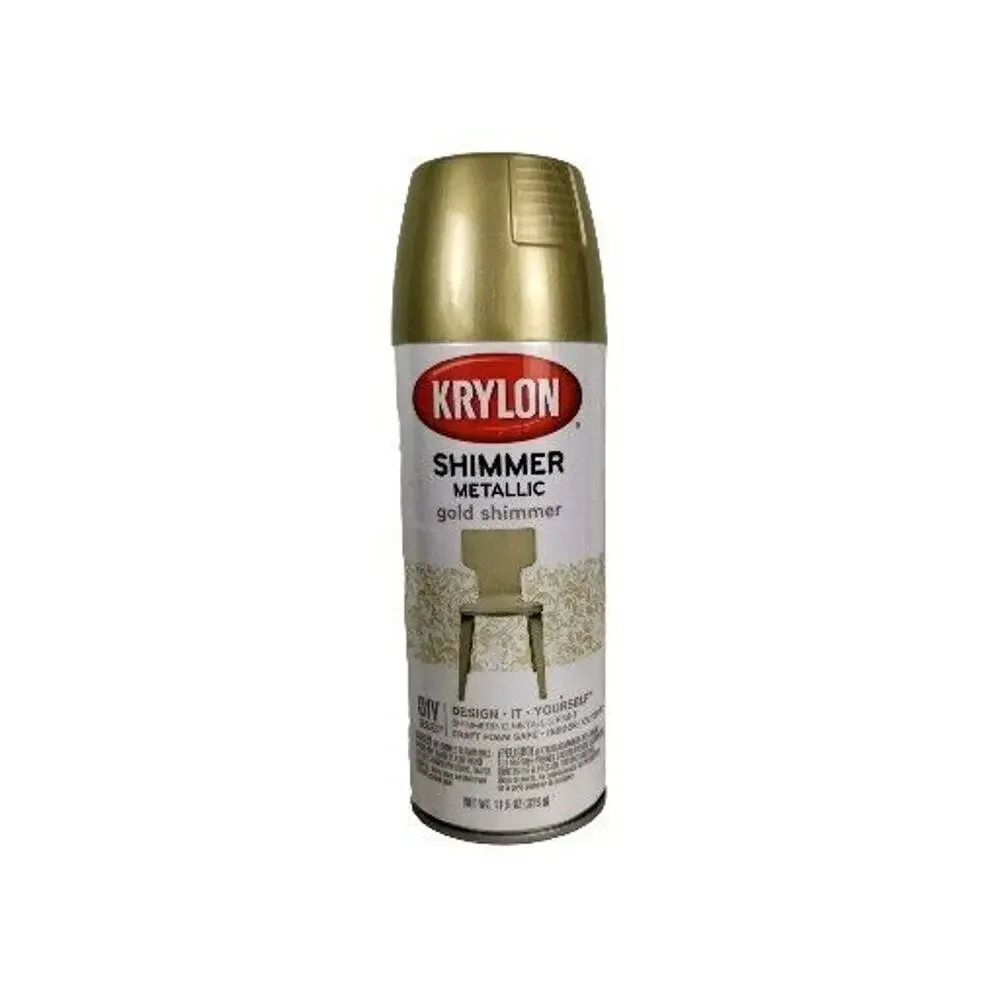 Krylon Metallic Gold Shimmer 3921 Spray Paint 11.5 oz DISCONTINUED